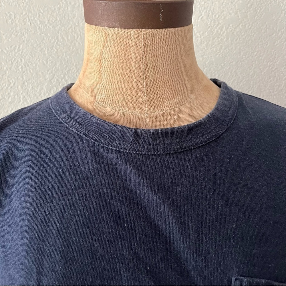 SACAI sz 1 S Navy Blue Short Sleeve Tshirt Tee Paradise Garage Side Zippers - Picture 3 of 14